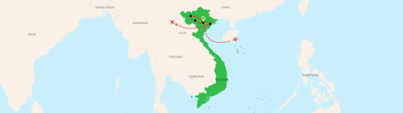 Mu Cang Chai & Halong Bay